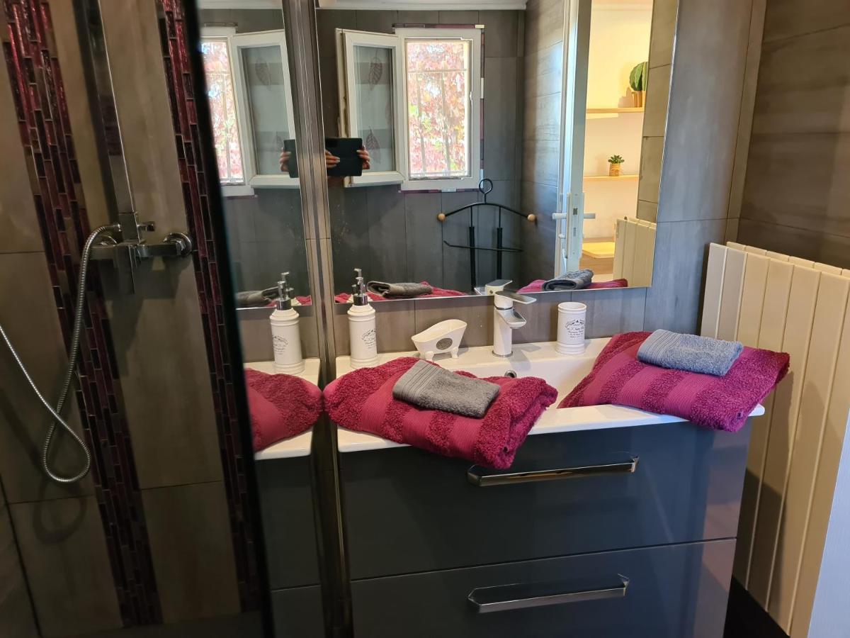 Appartements Dans Villa Privee Avec Piscine, Jardin, Parking Clos, Wifi, Climatisation Meyreuil Εξωτερικό φωτογραφία