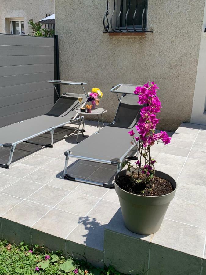 Appartements Dans Villa Privee Avec Piscine, Jardin, Parking Clos, Wifi, Climatisation Meyreuil Εξωτερικό φωτογραφία
